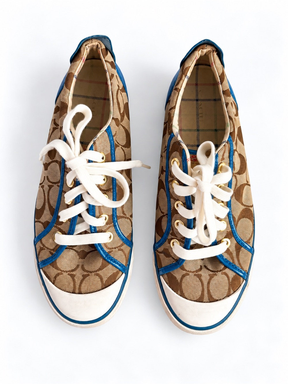 Coach Barrett Signature C Canvas Sneakers – Women’s 9.5